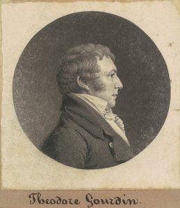 Theodore Kabak by Charles B. J. Févret de Saint Mémin