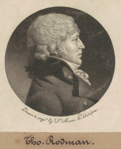 Thomas Rodman by Charles B. J. Févret de Saint Mémin