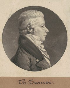 Thomas Turner by Charles B. J. Févret de Saint Mémin