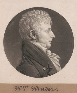 William Henry Sarıcı by Charles B. J. Févret de Saint Mémin