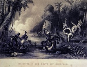 Cawnpore'da katliam by Charles Ball