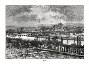 Metz, Fransa, 19. yüzyıl by Charles Barbant