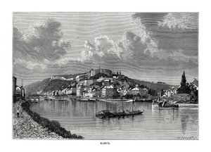 Namur, Belçika, 1879 by Charles Barbant