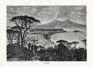 Napoli, İtalya, 1879 by Charles Barbant