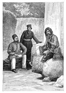 İranlı erkekler, 1895.