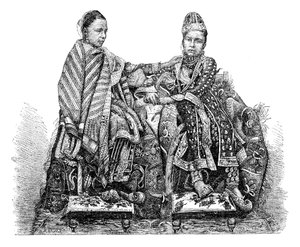 Bhopal Prensesi, Hindistan, 1895.
