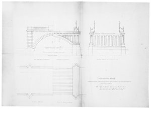 Westminster Bridge için tasarım ve yükseklik