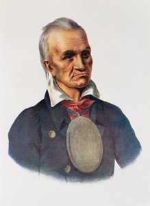 Red Jacket, Seneca War Chief, 1828, Thomas L. McKenney ve James Hall tarafından yazılan 