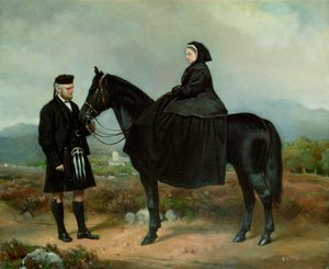 Kraliçe Victoria (1819-1901), John Brown ile At Sırtında