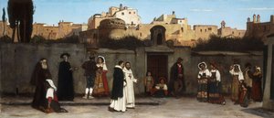 Roma Sokak Manzarası, 1872