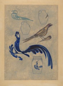 Taş Eşya Üzerine Kuş Süslemeleri, 19351942.