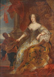 Marie Jeanne Baptiste 1644-1724, Savoy Düşesi, 17. yüzyıl. by Charles Claude Dauphin