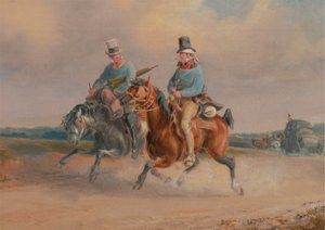 Fransa'da Yoldan Bir Manzara by Charles Cooper Henderson