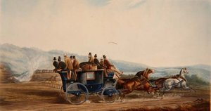 The Road Versus Rail, J. Harris tarafından kazınmış, 