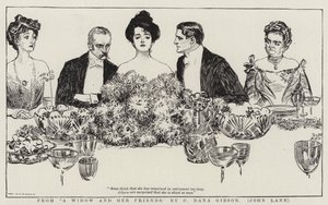 Bir Dul ve Arkadaşlarından by Charles Dana Gibson