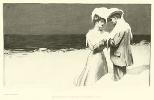 İşte Noel ve ağustosta veda etmeye başladılar by Charles Dana Gibson