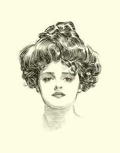 Sosyal Merdiven için İllüstrasyon by Charles Dana Gibson