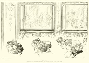 Sosyal Merdiven için İllüstrasyon by Charles Dana Gibson