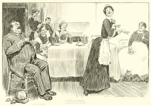 Sosyal Merdiven için İllüstrasyon by Charles Dana Gibson