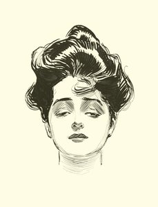 Sosyal Merdiven için İllüstrasyon by Charles Dana Gibson