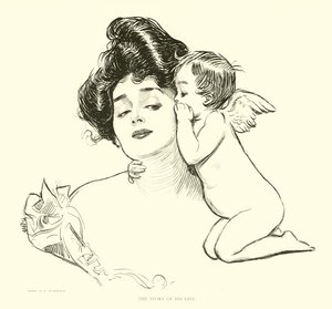 Sosyal Merdiven için İllüstrasyon by Charles Dana Gibson
