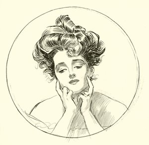 güzel dul by Charles Dana Gibson