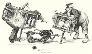 Rakip operalar (lito) by Charles Dana Gibson