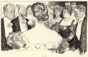 hostesin by Charles Dana Gibson