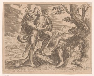 Herkül, Frans Floris'ten sonra Herkül'ün Antaeus İşçileri ile güreşiyor (dizi adı)