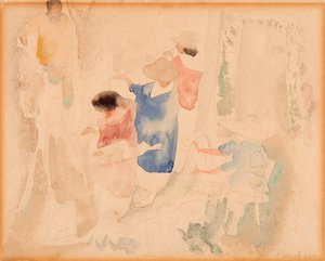 Sanatçılar by Charles Demuth
