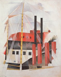 Piyano Taşımacılığı Tatili, 1919 by Charles Demuth