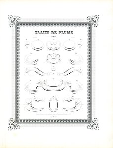 Büyük Format Kaligrafik Kalem İşaretleri (baskı)