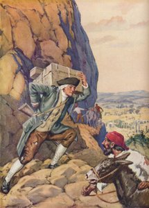 James Bruce Takipçisine Yardım Eder, c1925 by Charles Dudley Tennant