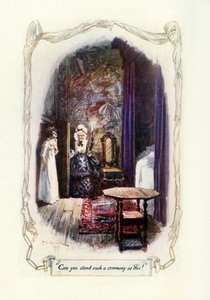 Böyle bir törene katılabilir misiniz, 1907 (illüstrasyon) by Charles Edmund Brock