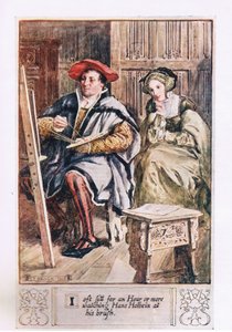 Fırçasının başında Hans Holbein