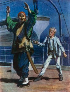 Tabancayı bu şekilde tutarsam, herhangi bir Hile denerseniz patlayacağından emin olabilirsiniz. by Charles Edmund Brock