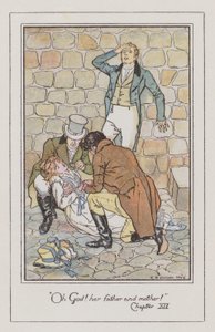 İkna için İllüstrasyon (renkli taş) by Charles Edmund Brock