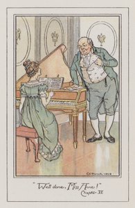 İkna için İllüstrasyon (renkli taş) by Charles Edmund Brock