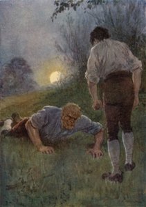 The Broad Highway a Romance of Kent için İllüstrasyon by Charles Edmund Brock