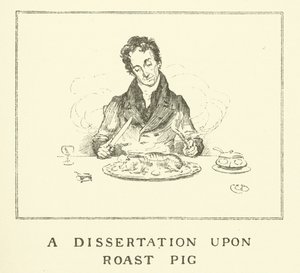Charles Lamb'in Elia Denemeleri için illüstrasyon (gravür) by Charles Edmund Brock