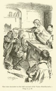 Batıya doğru Ho! Charles Kingsley tarafından (gravür) by Charles Edmund Brock