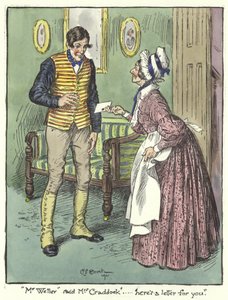 Pickwick Kağıtları için İllüstrasyon by Charles Edmund Brock