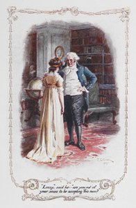 "Lizzy," dedi... "bu adamı kabul edecek kadar aklın var mı?", Jane Austen