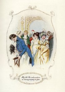 Katılacak hiçbir partinin olmamasının garipliğini hissetti, 1907 (resim) by Charles Edmund Brock