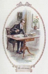 Vaaz yazmak (renkli taş) by Charles Edmund Brock