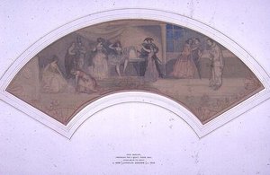 Süslü Elbise Balosu Hazırlıkları by Charles Edward Conder