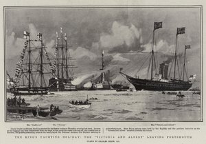 Kralın Yat Tatili, Victoria ve Albert Portsmouth