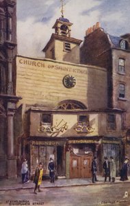 Aziz Ethelburga Kilisesi, Bishopsgate Caddesi, Londra by Charles Edwin Flower