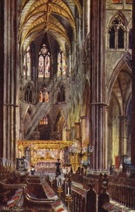 Koro, Westminster Abbey by Charles Edwin Flower