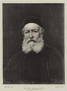 Geç Charles Gounod by Charles Emile Auguste Carolus-Duran